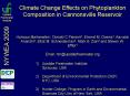 Climate Change Effects on Phytoplankton Composition in Cannonsville Reservoir PowerPoint PPT Presentation