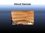 About Saunas