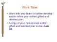 Work Time PowerPoint PPT Presentation
