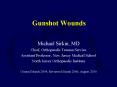 Gunshot Wounds PowerPoint PPT Presentation