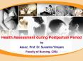 Health Assessment during Postpartum Period PowerPoint PPT Presentation