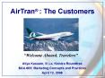 AirTran PowerPoint PPT Presentation