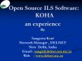 Open Source ILS Software: KOHA PowerPoint PPT Presentation