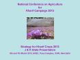 National Conference on Agriculture for Kharif Campaign 2013 PowerPoint PPT Presentation