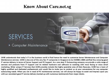 IT Outsourcing Services Singapore