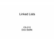 Linked Lists