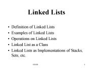 Linked Lists