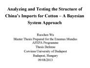 Analyzing and Testing the Structure of China