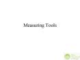 Measuring Tools PowerPoint PPT Presentation