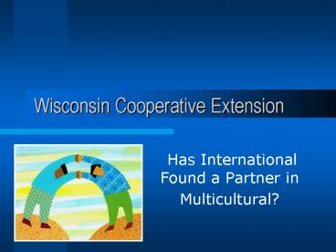 Wisconsin Cooperative Extension