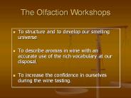 The Olfaction Workshops