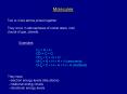 Molecules PowerPoint PPT Presentation