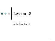 Acts, Chapter 10