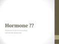 Hormone%20?? PowerPoint PPT Presentation