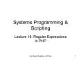 Systems Programming PowerPoint PPT Presentation