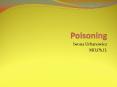 Poisoning PowerPoint PPT Presentation