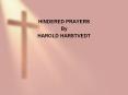 HINDERED PRAYERS PowerPoint PPT Presentation