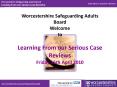 Worcestershire Safeguarding Adults Board PowerPoint PPT Presentation