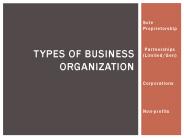 Sole Proprietorship