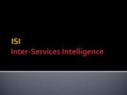 Inter-Services Intelligence