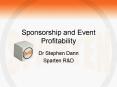 Sponsorship and Event Profitability PowerPoint PPT Presentation