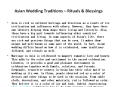 Asian Wedding Traditions – Rituals & Blessings PowerPoint PPT Presentation