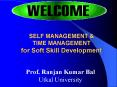 SELF MANAGEMENT PowerPoint PPT Presentation