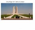 Vimy Ridge 1917: Birth of a Nation PowerPoint PPT Presentation