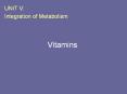 Vitamins PowerPoint PPT Presentation