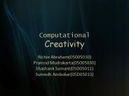 Computational Creativity