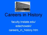 Careers in History