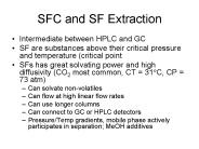 SFC and SF Extraction