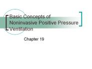 Basic Concepts of Noninvasive Positive Pressure Ventilation