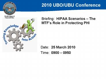 Briefing: HIPAA Scenarios 