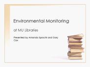 Environmental Monitoring