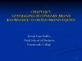CHAPTER 7: LEVERAGING SECONDARY BRAND KNOWLEDGE TO BUILD BRAND EQUITY PowerPoint PPT Presentation