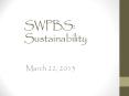 SWPBS:  Sustainability PowerPoint PPT Presentation