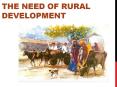 The Need of Rural Development PowerPoint PPT Presentation