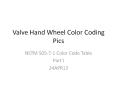 Valve Hand Wheel Color Coding Pics PowerPoint PPT Presentation