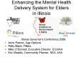 Enhancing the Mental Health Delivery System for Elders  in Illinois PowerPoint PPT Presentation