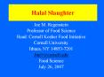 Halal Slaughter PowerPoint PPT Presentation