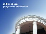 Wilkinsburg Main Street Funding Application Meeting 12.17.08