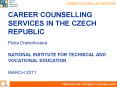 CAREER COUNSELLING SERVICES IN THE CZECH REPUBLIC PowerPoint PPT Presentation