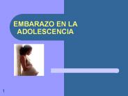 EMBARAZO EN LA ADOLESCENCIA