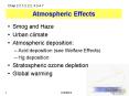 Atmospheric Effects PowerPoint PPT Presentation