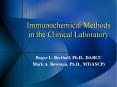 Immunochemical Methods in the Clinical Laboratory PowerPoint PPT Presentation