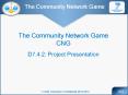 The Community Network Game CNG PowerPoint PPT Presentation
