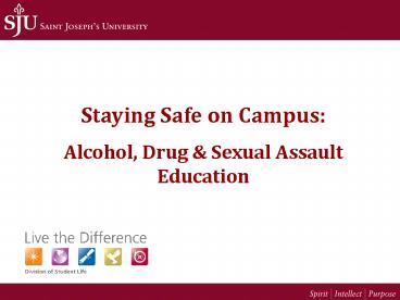Staying Safe on Campus: