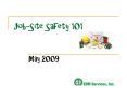 Job-Site Safety 101 PowerPoint PPT Presentation