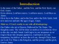 In the name of the Father , and the Son , and the Holy Spirit, one God. Amen. Kyrie eleison, Lord have mercy, Lord have mercy, Lord bless us. Amen. Glory be to the Father, and to the Son, and to the Holy Spirit, both now and ever and unto the ages of PowerPoint PPT Presentation